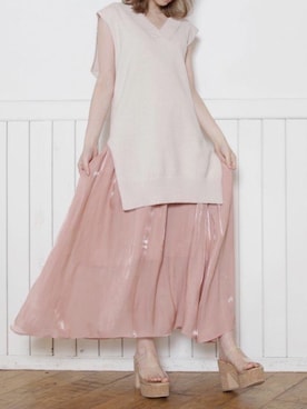 kayo yoshizawaさん（レディース・148cm）の夏コーディネート