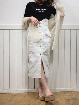 kayo yoshizawaさん（レディース・148cm）の夏コーディネート