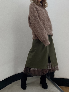 kayo yoshizawaさん(レディース・148cm)の秋コーディネート