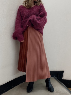 kayo yoshizawaさん（レディース・148cm）の秋コーディネート