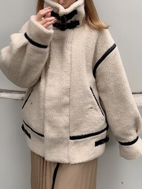 「ダズリン」｜「アイテム（ブルゾン）」を使った、kayo yoshizawaさん（レディース・148cm）の秋コーディネート