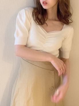 kayo yoshizawaさん(レディース・148cm)の春コーディネート