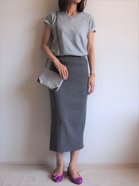 「Cantarelli（カンタレリ）のアイテム」を使った、mckさん（レディース・168cm）の夏コーディネート