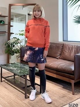 「ニーハイソックス」｜BEAMS GOLFさん（レディース・155cm）の秋コーディネート