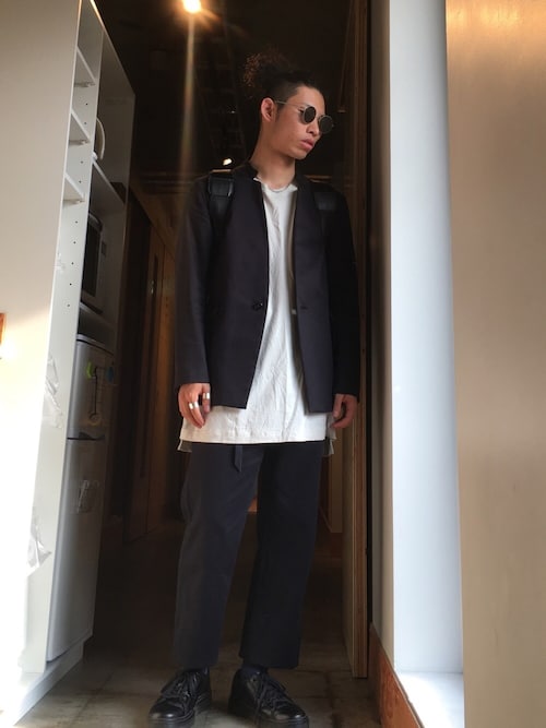 ETHOSENSのセットアップを使った人気ファッションコーディネート - WEAR