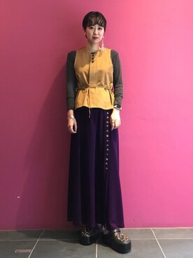 「sawatakai」｜kana takaseさん（レディース・160cm）の春コーディネート