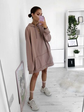 「WEAR」｜「アイテム（その他アウター）」を使った、Zen_Zinさん（レディース・170cm）の冬コーディネート