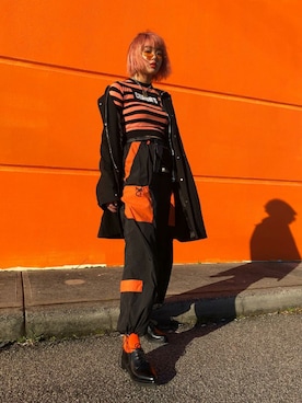 「Factorie（ファクトリエ）のアイテム」を使った、Zen_Zinさん（レディース・163cm）の秋コーディネート