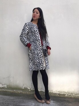 euro flat PRESS lisaさん（レディース・157cm）の冬コーディネート