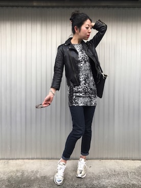 euro flat PRESS lisaさん（レディース・157cm）の冬コーディネート