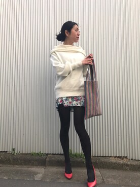euro flat PRESS lisaさん（レディース・157cm）の春コーディネート
