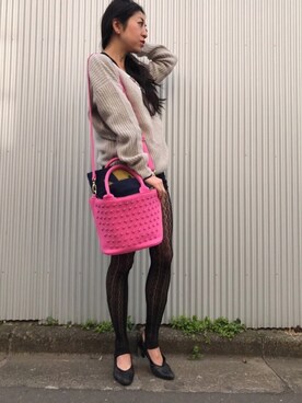 「ディアベル」｜euro flat PRESS lisaさん（レディース・157cm）の春コーディネート