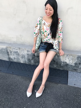 euro flat PRESS lisaさん(レディース・157cm)の春コーディネート