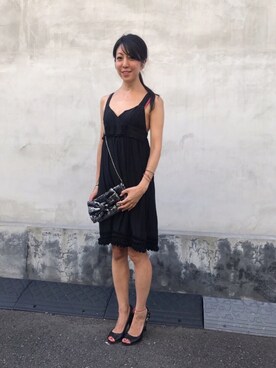 euro flat PRESS lisaさん（レディース・157cm）の夏コーディネート