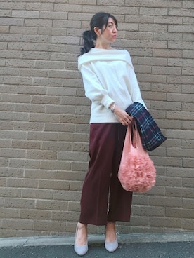 euro flat PRESS lisaさん（レディース・157cm）の秋コーディネート