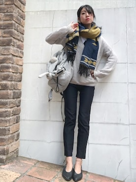 euro flat PRESS lisaさん(レディース・157cm)の秋コーディネート