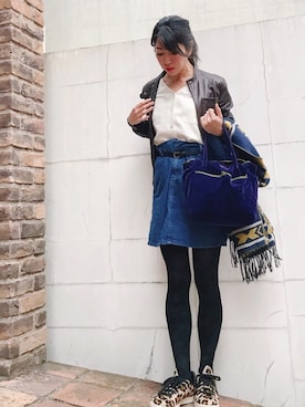 euro flat PRESS lisaさん（レディース・157cm）の冬コーディネート