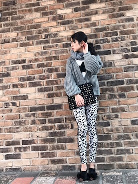 「ディアベル」｜euro flat PRESS lisaさん（レディース・157cm）の冬コーディネート