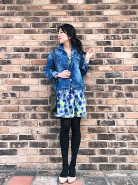 euro flat PRESS lisaさん(レディース・157cm)の春コーディネート