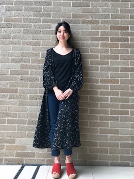 euro flat PRESS lisaさん（レディース・157cm）の春コーディネート