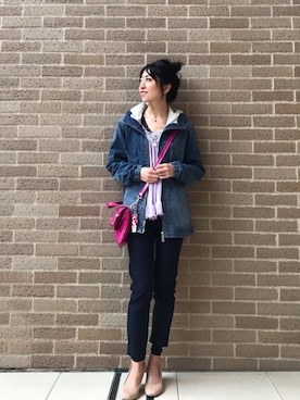 euro flat PRESS lisaさん(レディース・157cm)の春コーディネート
