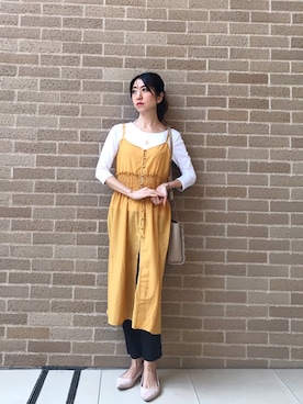 euro flat PRESS lisaさん（レディース・157cm）の春コーディネート