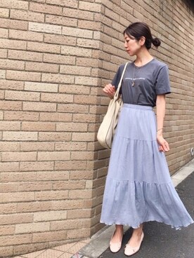 euro flat PRESS lisaさん（レディース・157cm）の春コーディネート