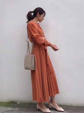 euro flat PRESS lisaさん（レディース・157cm）の夏コーディネート