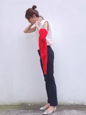 euro flat PRESS lisaさん（レディース・157cm）の夏コーディネート