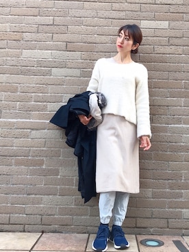 「BCSTOCK」｜「アイテム（帽子）」を使った、euro flat PRESS lisaさん（レディース・157cm）の冬コーディネート