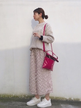 euro flat PRESS lisaさん(レディース・157cm)の冬コーディネート