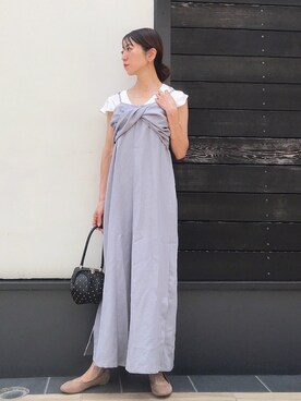 euro flat PRESS lisaさん（レディース・157cm）の夏コーディネート