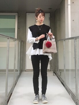 euro flat PRESS lisaさん（レディース・157cm）の冬コーディネート