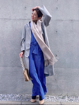 euro flat PRESS lisaさん（レディース・157cm）の春コーディネート