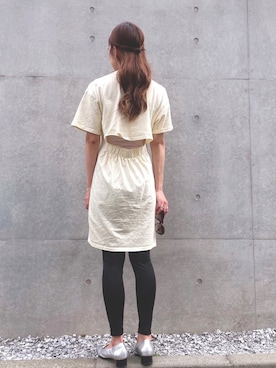 euro flat PRESS lisaさん（レディース・157cm）の夏コーディネート