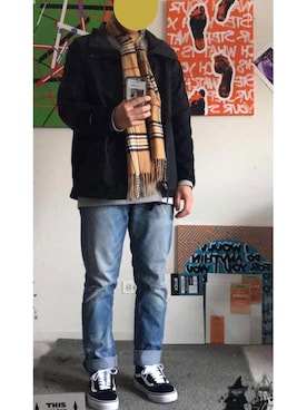 Vince Estradaさん（メンズ・163cm）の冬コーディネート