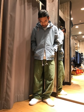「grn（ジーアールエヌ）のアイテム（ジャケット/アウター）」を使った、itayaさん（メンズ・165cm）の冬コーディネート