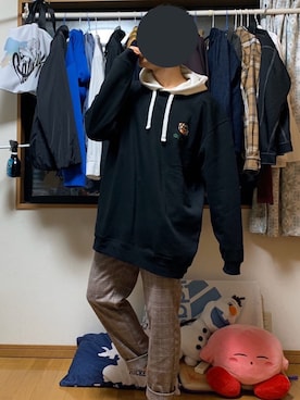 戯風さん(メンズ・164cm)の冬コーディネート