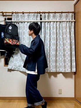 戯風さん（メンズ・164cm）の春コーディネート