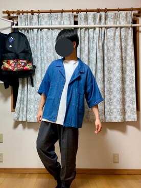 戯風さん（メンズ・164cm）の夏コーディネート