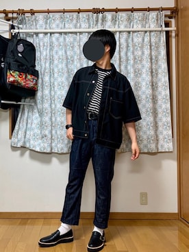 戯風さん(メンズ・164cm)の夏コーディネート