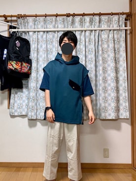 戯風さん（メンズ・164cm）の夏コーディネート