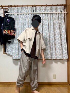 戯風さん(メンズ・164cm)の夏コーディネート