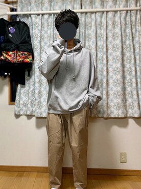 「417 EDIFICE（フォーワンセブンエディフィス）のアイテム（その他パンツ）」を使った、戯風さん（メンズ・164cm）の冬コーディネート