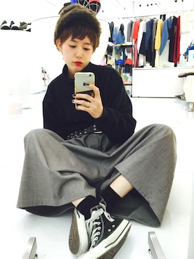 「TABOO（タブー）のアイテム」を使った、yuiさん（レディース・167cm）の冬コーディネート