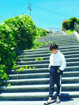 Zara ザラ のジャージを使ったメンズ人気ファッションコーディネート Wear