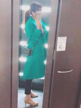 「PLST（プラステ）のアイテム（トレンチコート）」を使った、arikumamaさん（レディース・170cm）の春コーディネート