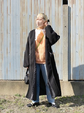 「MURRAL（ミューラル）のアイテム（バッグ）」を使った、MARIAさん（レディース・148cm）の冬コーディネート