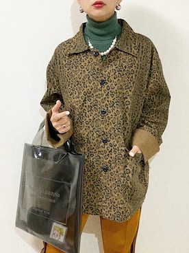 「Engineered Garments（エンジニアードガーメンツ）のアイテム（ジャケット/アウター）」を使った、MARIAさん（レディース・148cm）の冬コーディネート