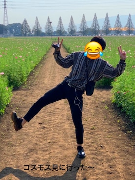 「アイテム（バレエシューズ）」を使った、こうたさん（メンズ・167cm）の秋コーディネート